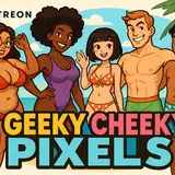 GeekyCheekyPixels from patreon